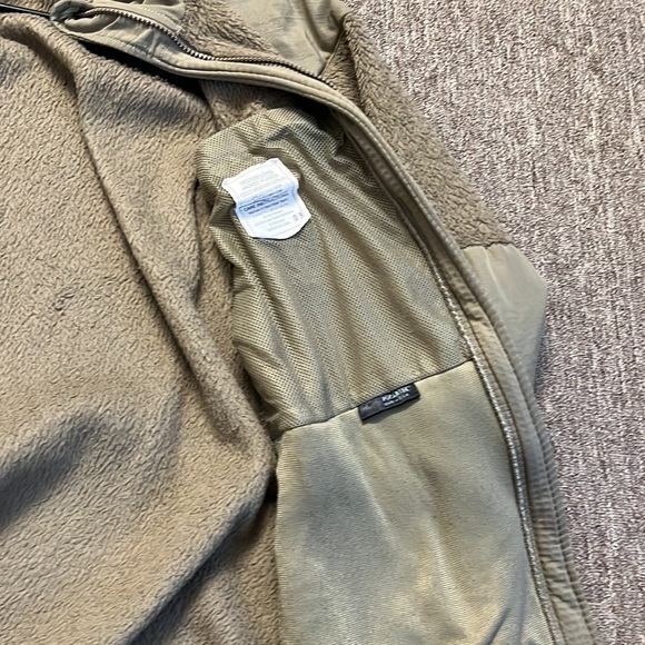 US Army/US Air Force Cold Weather Fleece Jacket, Size: Men’s Medium Long - Picture 5 of 9